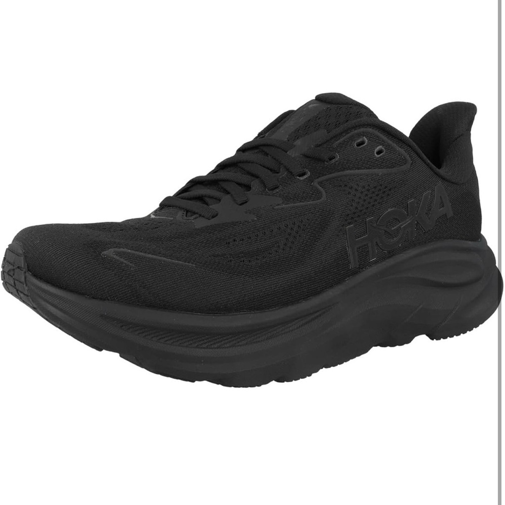 Hoka Men's All-Black Athletic Running Shoes - Picture 7 of 8